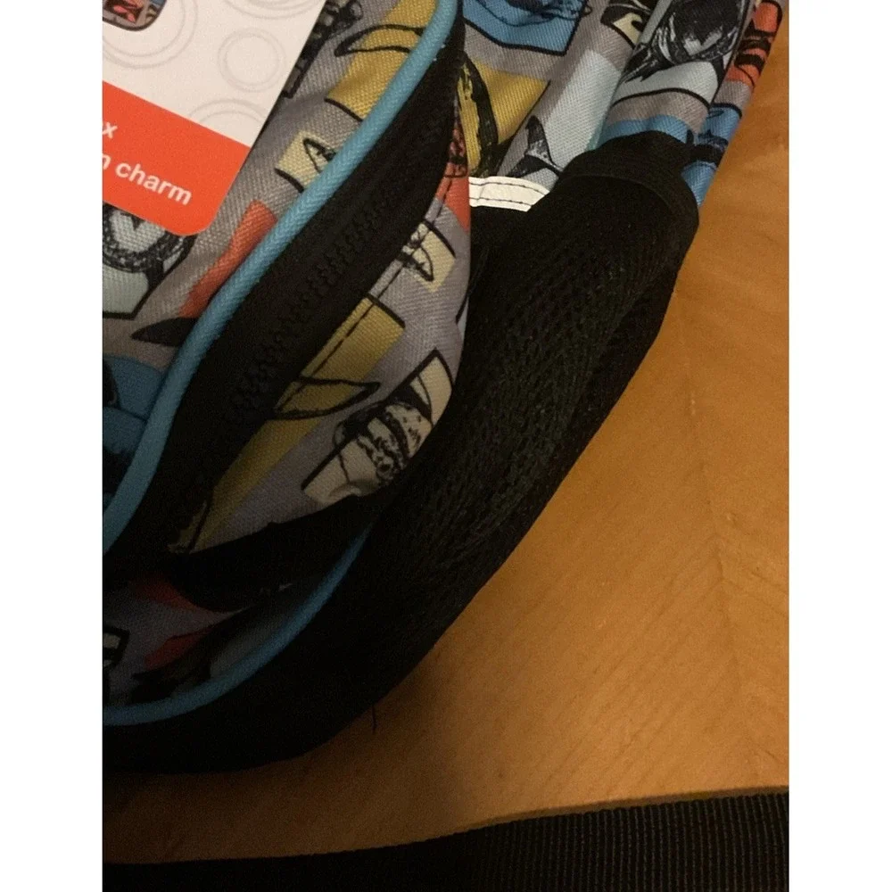 Wonder Nation 4 Pc 17 in Shark Pop It Back Pack With lunch Box,‎ Pencil Case NWT